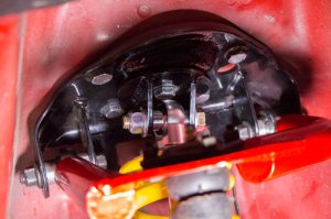 Chevrolet Camaro Coilover Suspension Kit - Front - UMI Performance - Double Adjustable with Spring Rate 300lb - Black - `93-`02